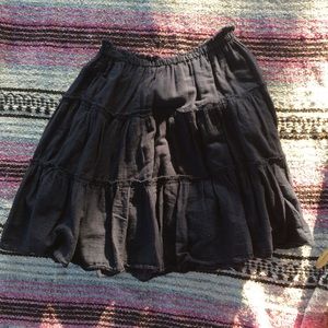 GAP navy light skirt